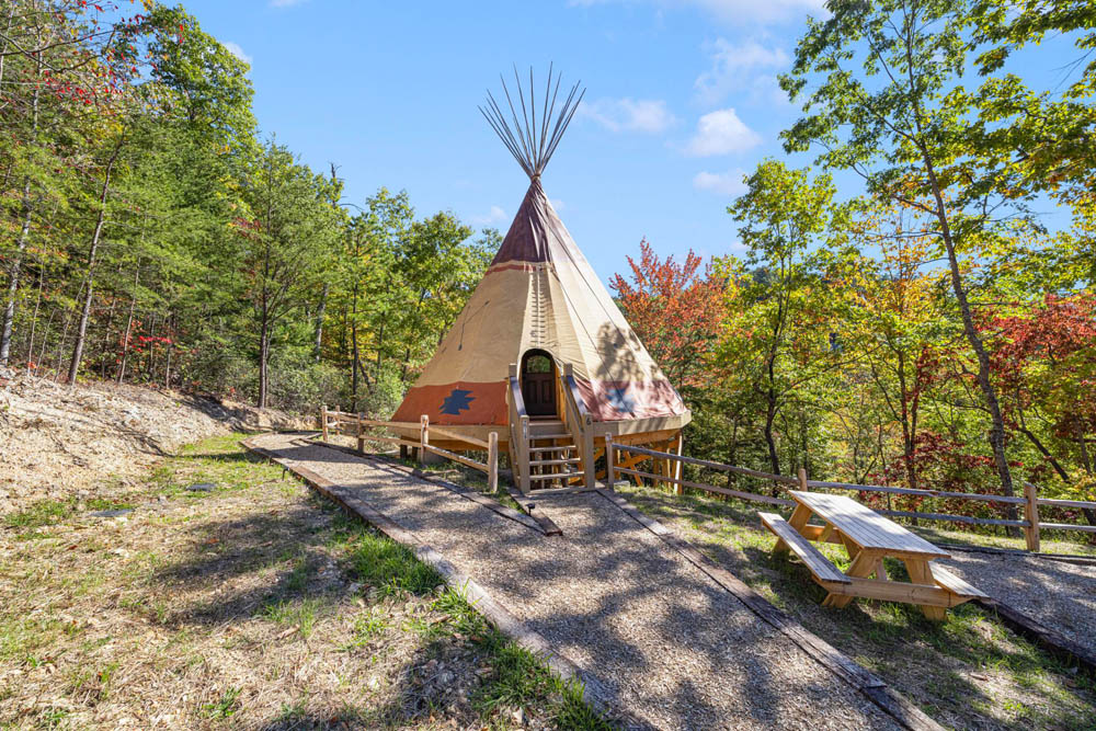 Sunset Stampede Tepee